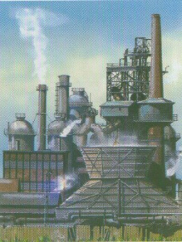 H0 Hintergrundkulisse Zeche Teil 2