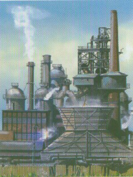 H0 Hintergrundkulisse Zeche Teil 2