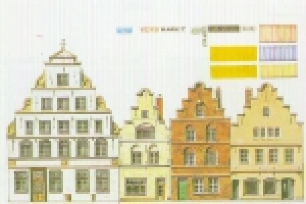 H0 Einzelmotiv Kleinstadt