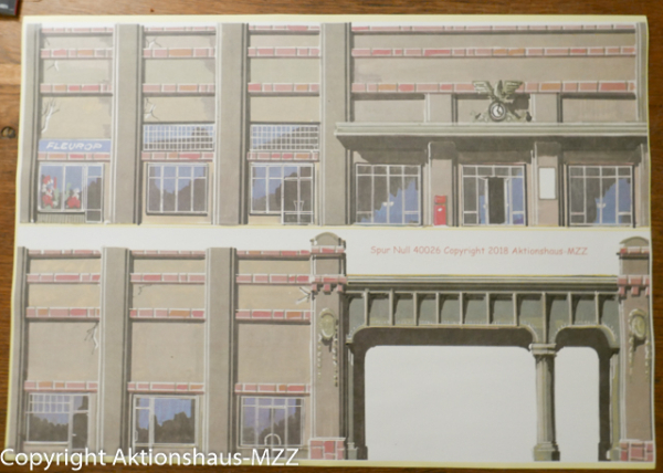 Sandstein Mauerwerk Set (4 Blatt a DIN A3)